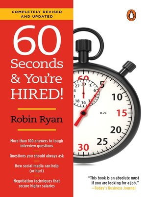 cover image of 60 Seconds and You're Hired!